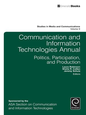 cover image of Studies in Media and Communications, Volume 9